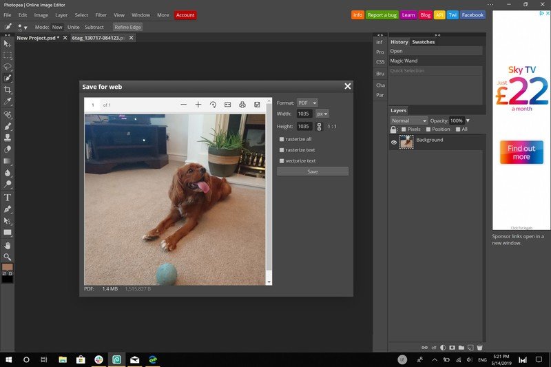 Photopea review: A free Photoshop alternative that works in your browser